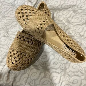 Slip ons plastic shoes